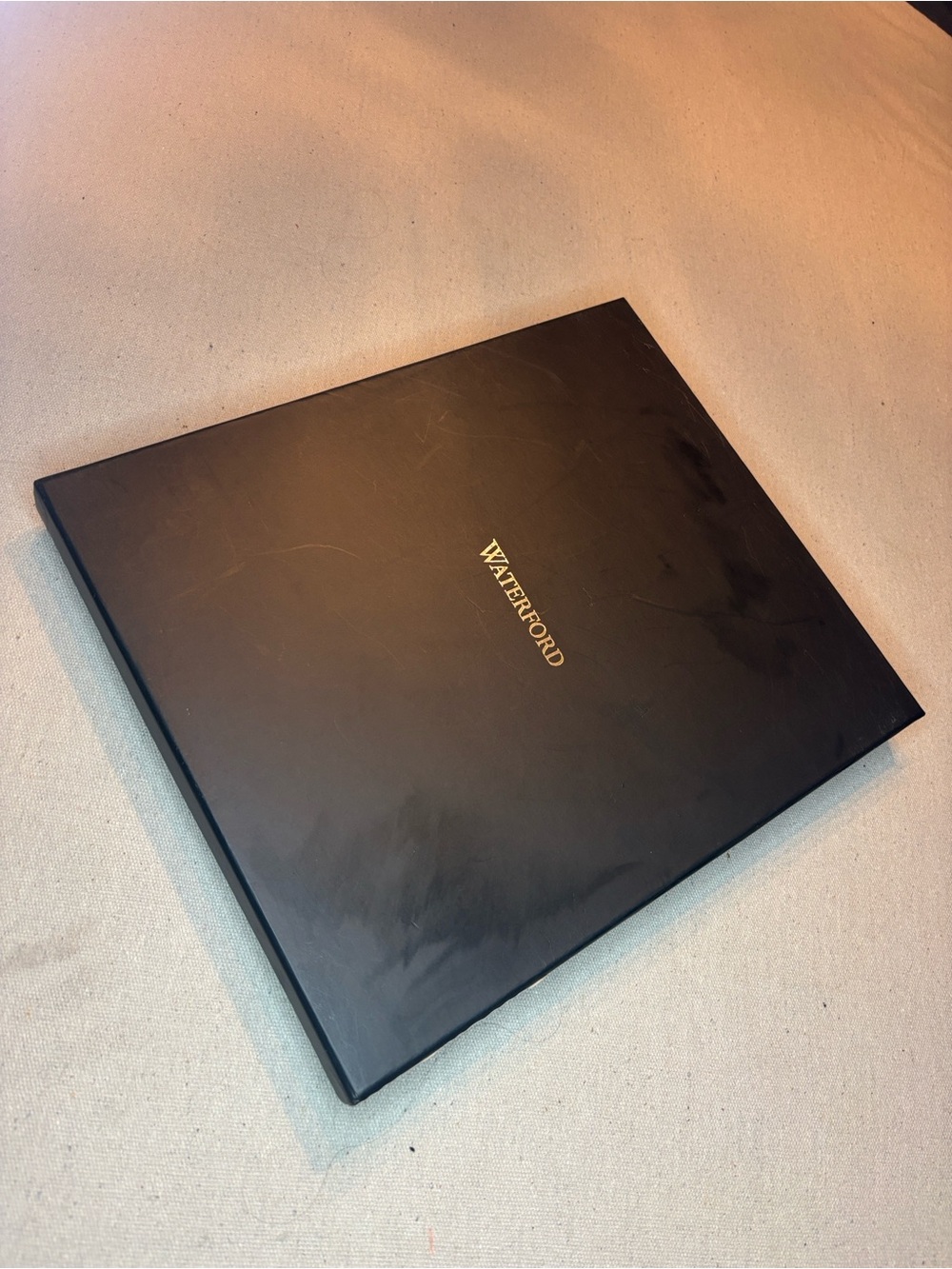 Waterford Black and Gold Presentation Case